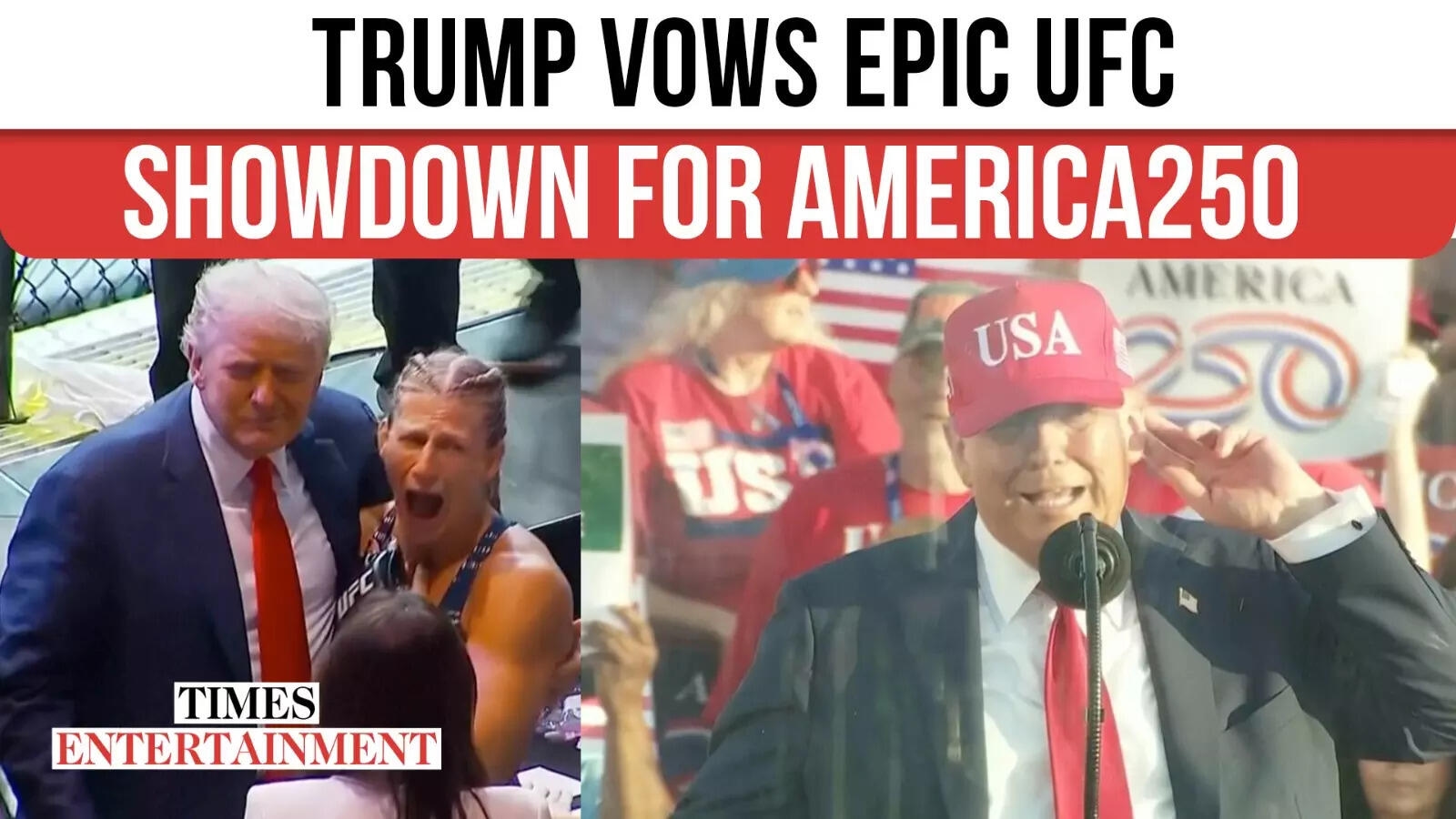 Trump Teases UFC Brawl At White House In 2026; MAGA Cheers, Critics Call It ‘Sick'