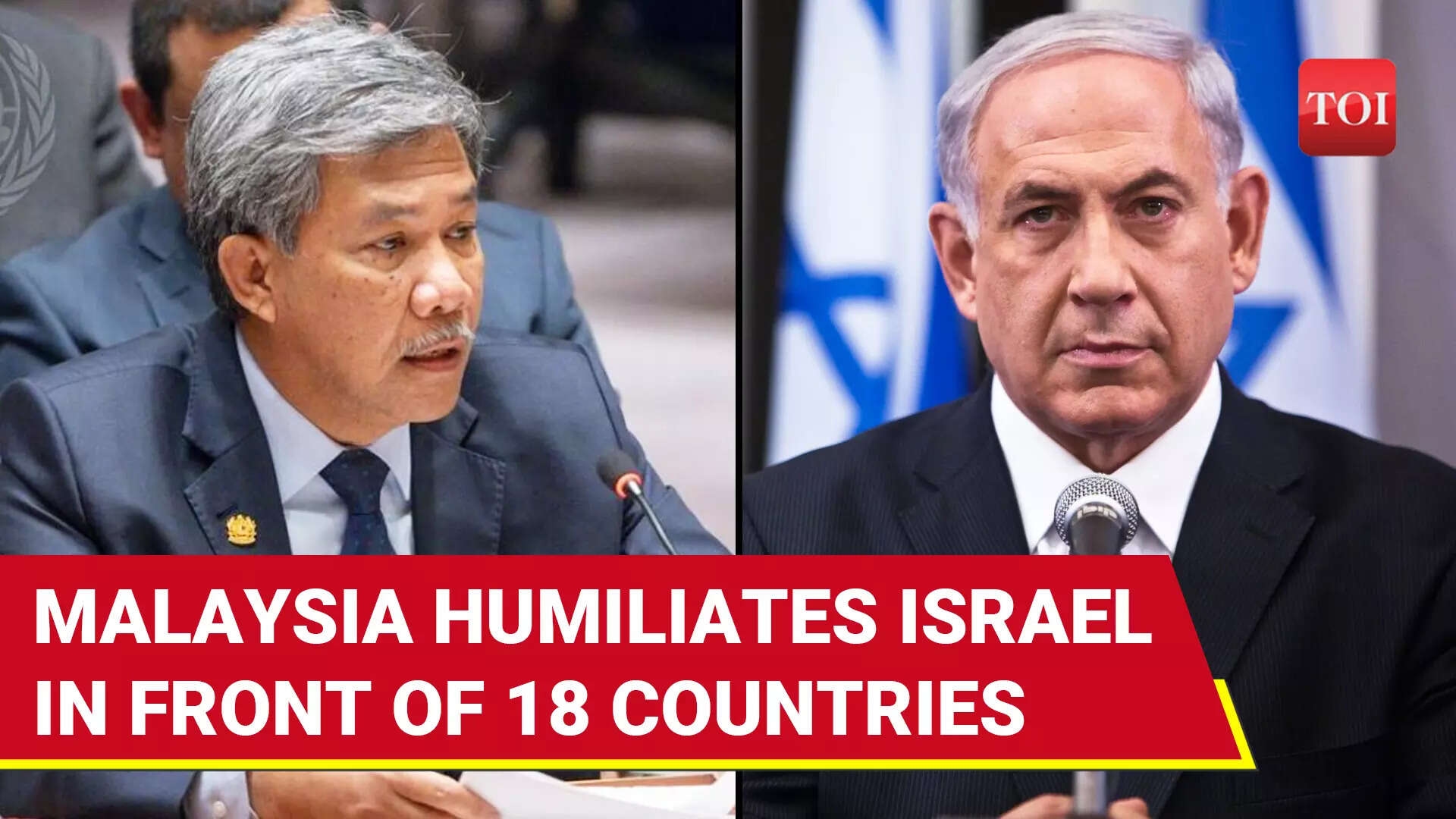 ‘Stop Israel Now': Muslim Nation DESTROYS Netanyahu On Global Stage; Malaysia FM's Fiery Gaza Speech