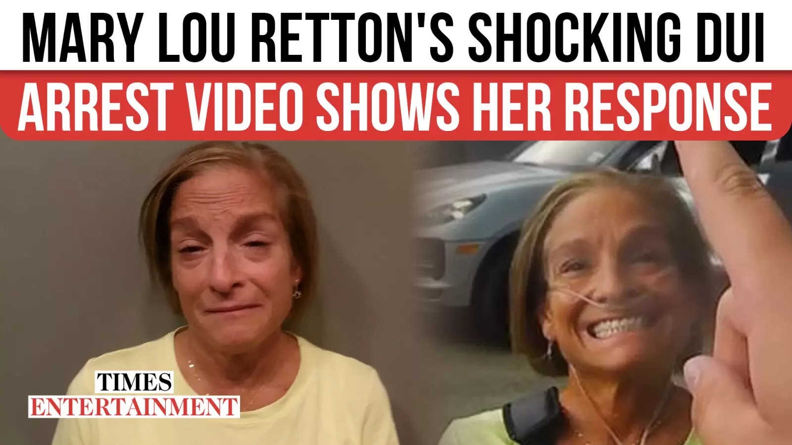 Olympic Legend Mary Lou Retton Responds With Shock In Distressing DUI Arrest Video