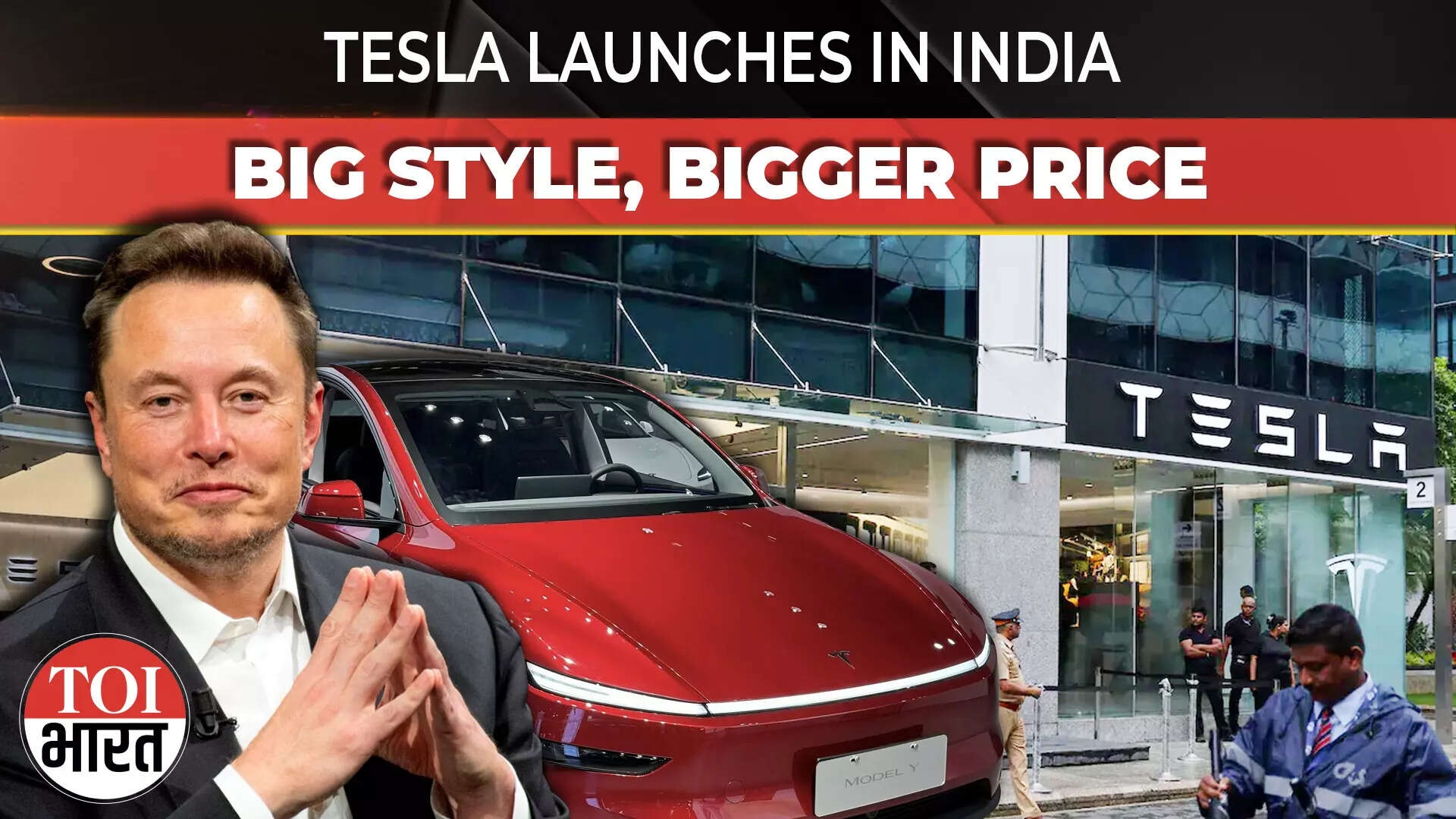 Tesla Launches First Showroom in India at Mumbai's BKC