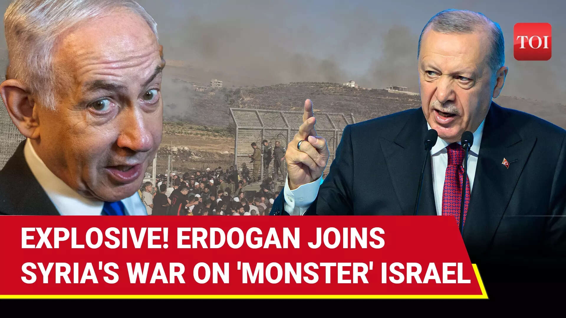 'Bloodthirsty...': Outraged Erdogan Tears Into Israel; Rejects Syria Partition Amid IDF Bombings