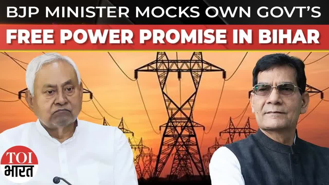 ‘Na Bijli Aayegi Na Bill': BJP Minister's Dig Becomes Self-Goal in Bihar