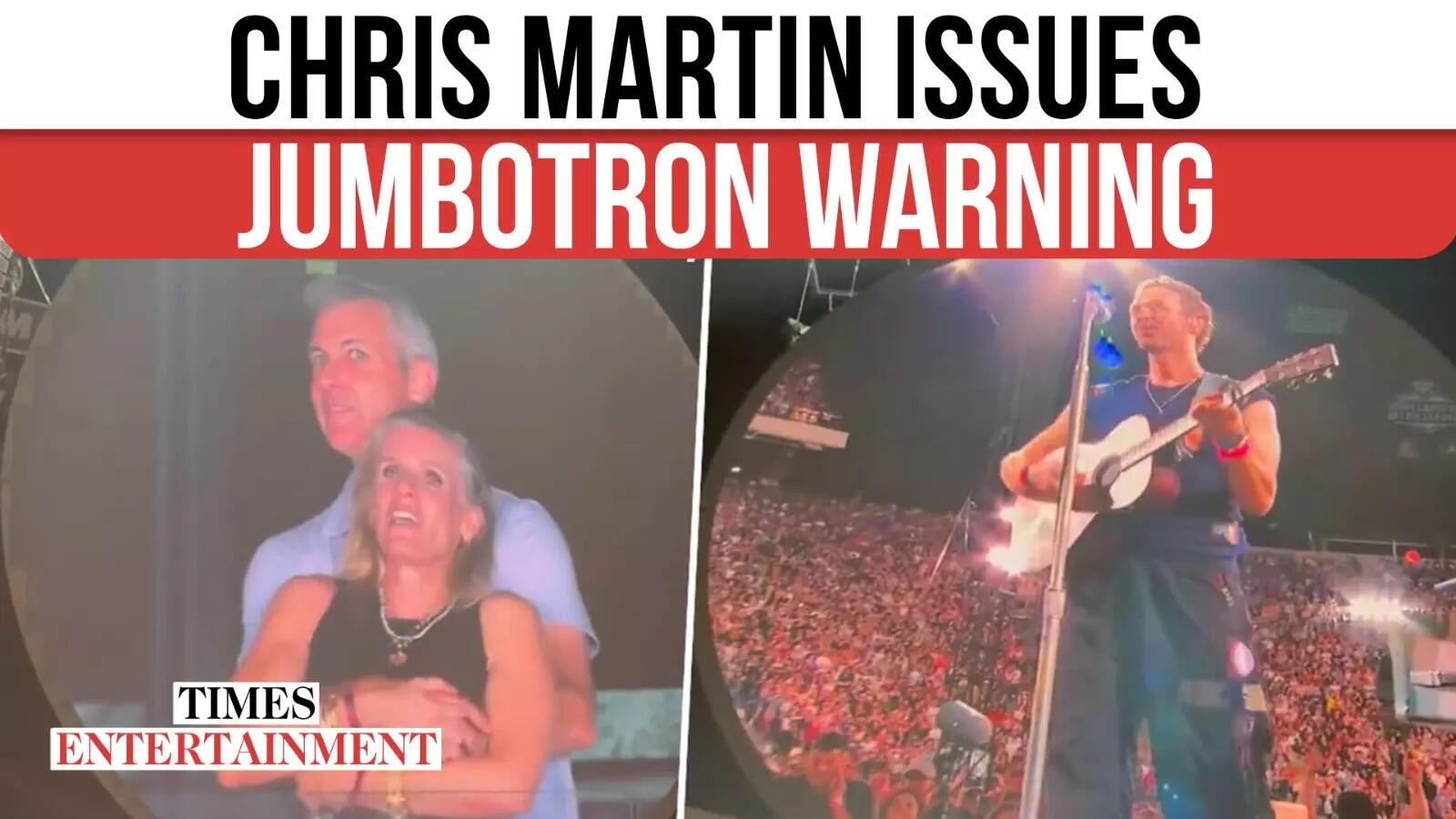 'You Are Being Watched': Chris Martin WARNS Fans Amid Kiss Cam Drama