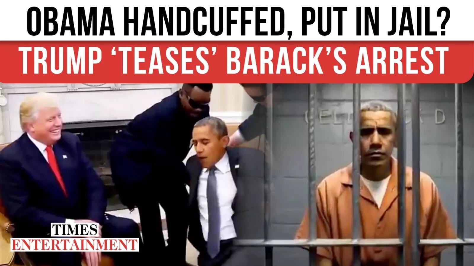 Obama in CUFFS? Trump's Oval Office ARREST Clip BREAKS the Internet
