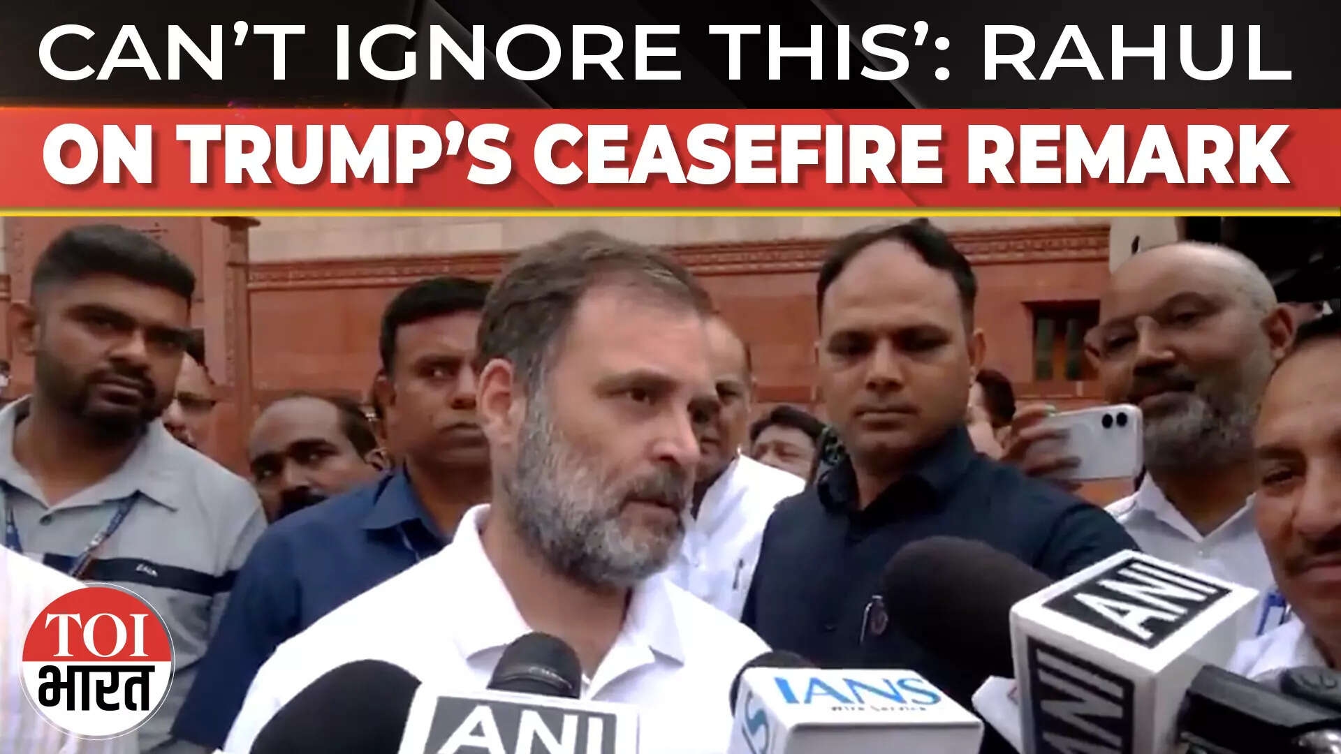 "Why So Many Times?": Rahul Gandhi Questions Trump's Repeated Mediation Remarks on India-Pak