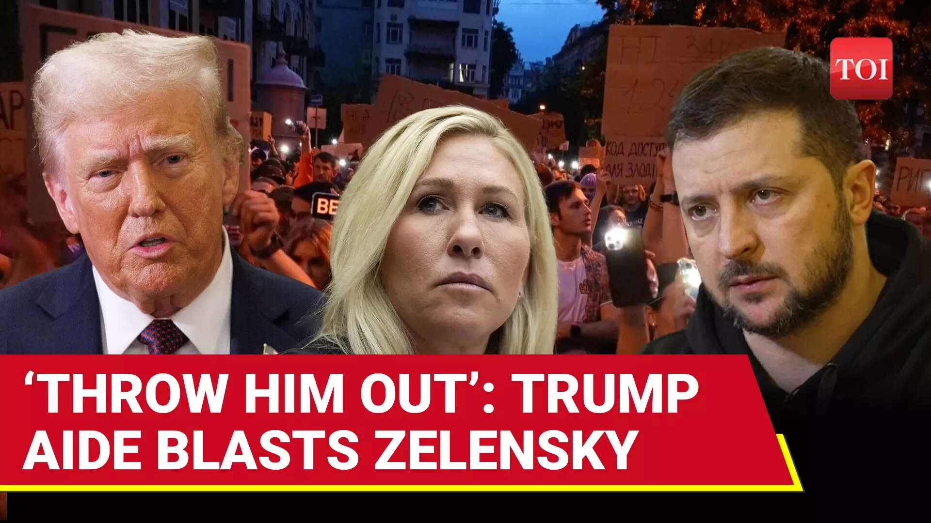 'Stop U.S. Funding, Kick Him Out': Big Revolt Against 'DICTATOR' Zelensky From Kyiv To DC