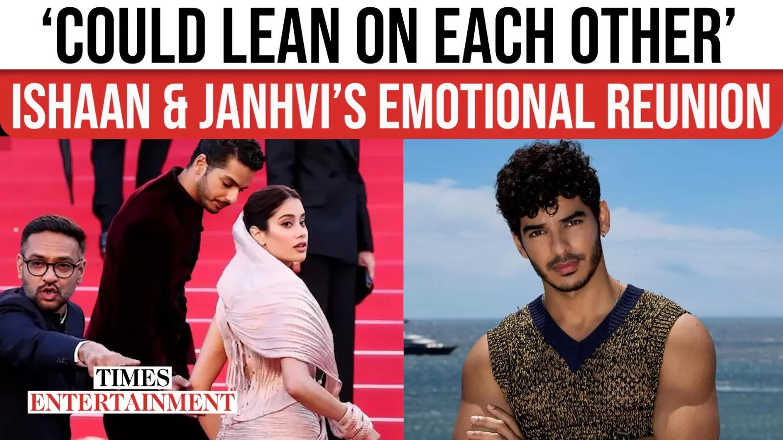 Ishaan Khatter on reuniting with Janhvi Kapoor: ‘We Could Lean Onto Each Other'