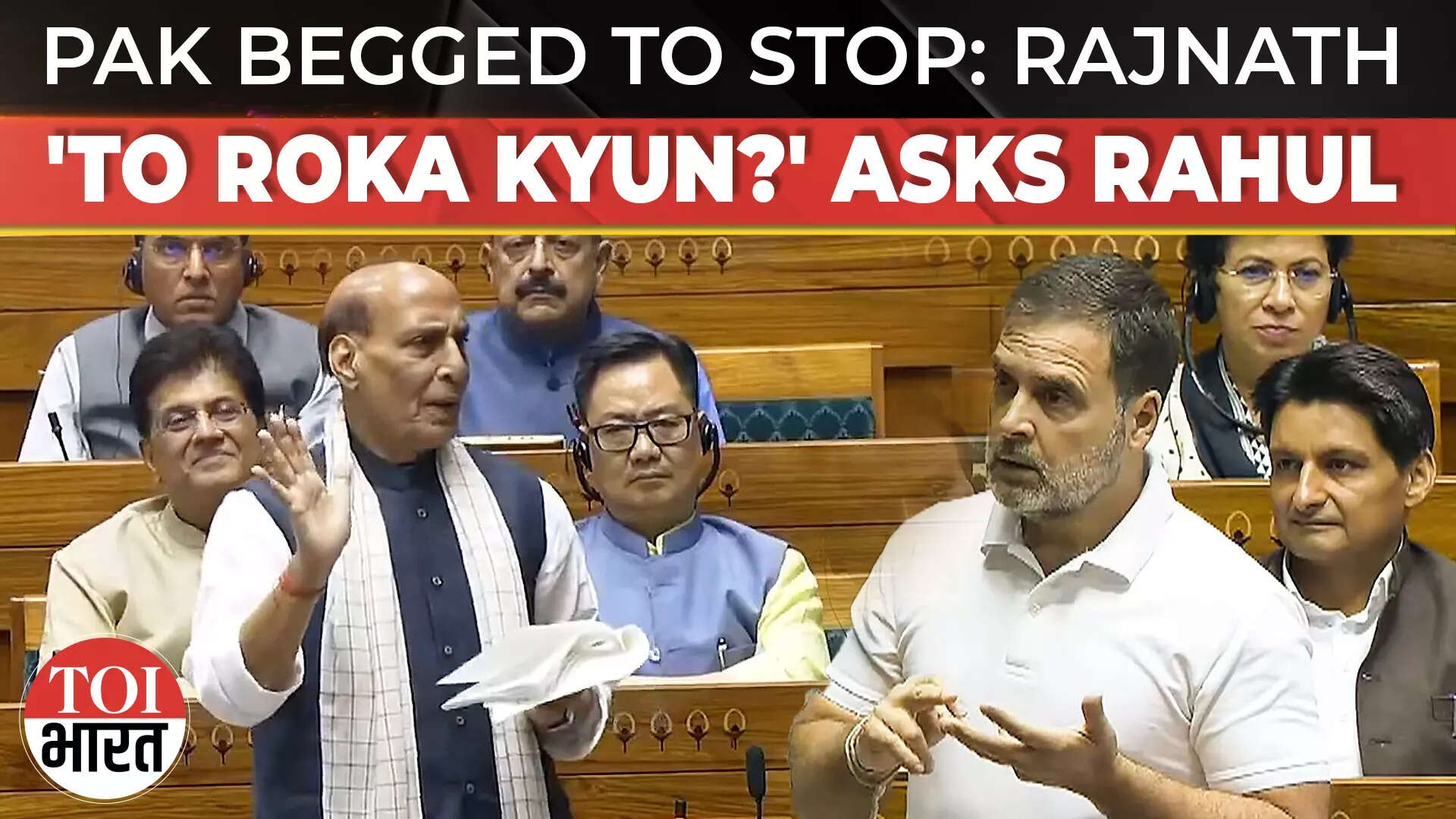 'Op Sindoor Roka Kyun?' Rahul Gandhi's Retort To Rajnath Singh's Remark 'Pakistan Begged To Stop'