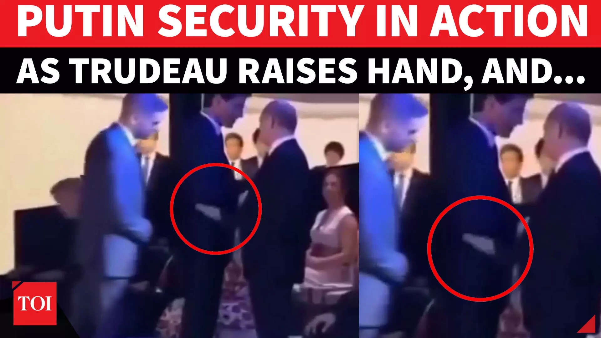 'Was It On Purpose?': Video Of Justin Trudeau's UNUSUAL Gesture At Putin From 2019 Breaks Internet