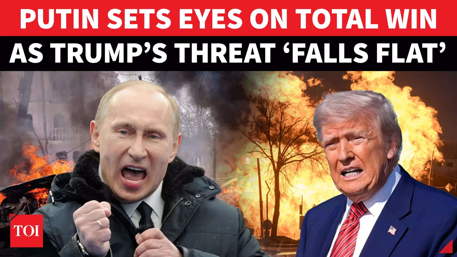 Putin Snubs Trump's Sanctions Ultimatum; Vows Total 'Ukrainian Conquest' In Final Showdown
