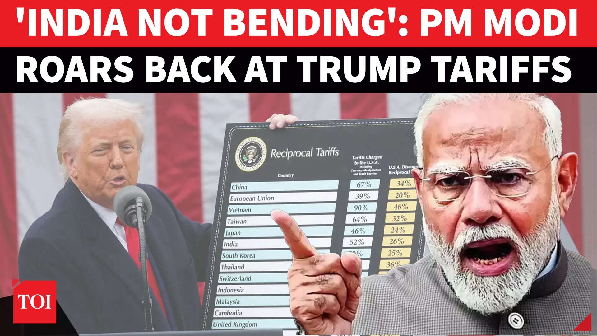 Modi's STUNNING Rebuke To Trump; 'India Won't Surrender, Will Pay The Price'