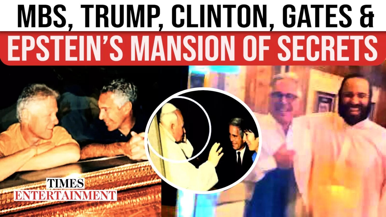 Epstein's Secret Photo Gallery Unmasked: Trump, Musk, Pope & MBS Framed In Infamy