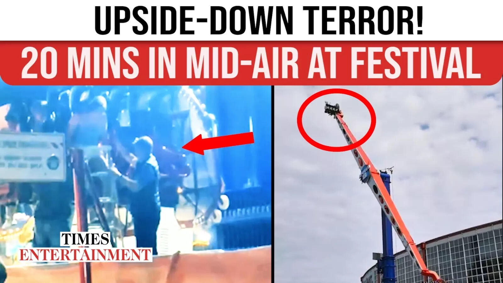 Boardmasters Festival Horror Leaves Attendees Trapped Upside Down In Strong Winds