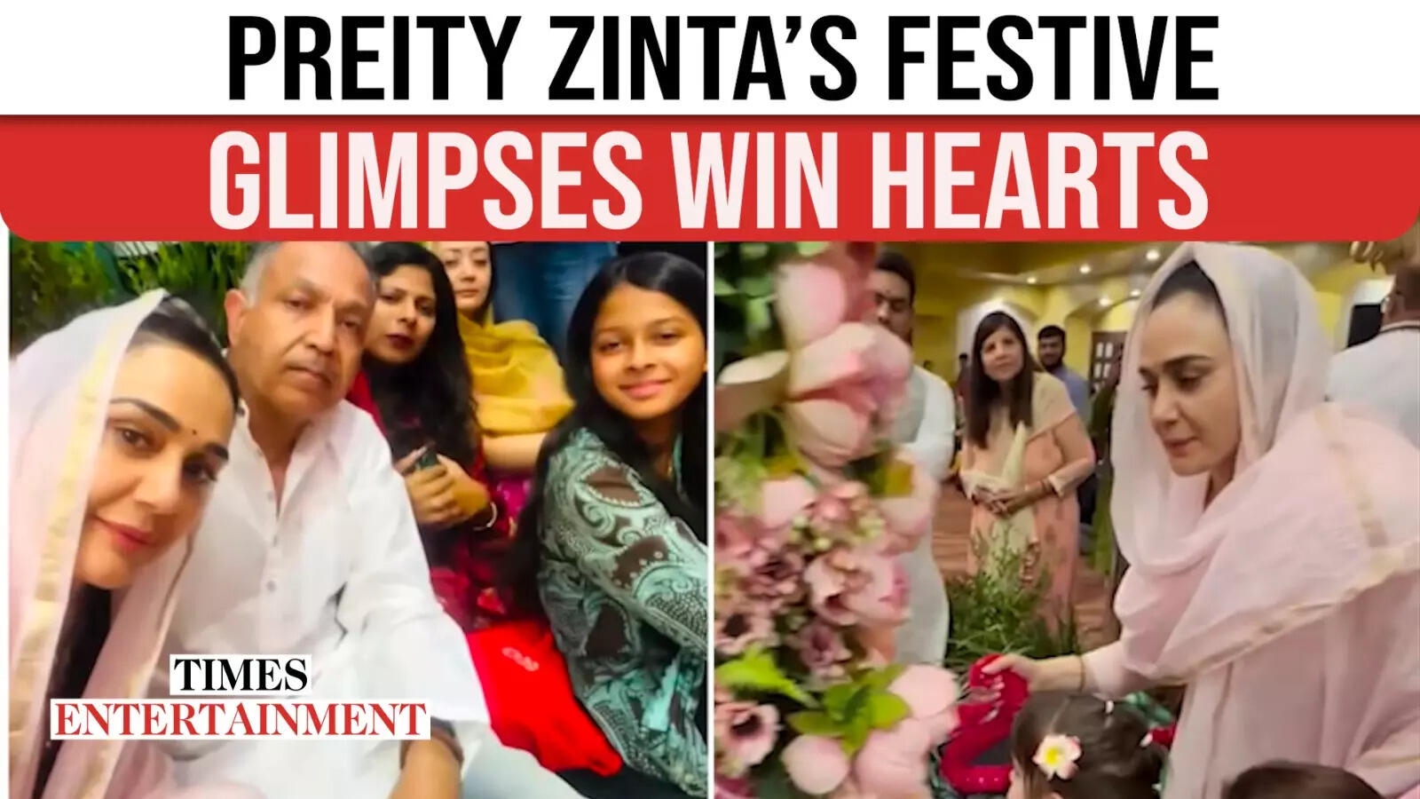 Preity Zinta Brings Janmashtami Spirit Alive In Los Angeles