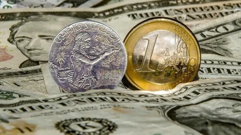 تحسّن سعر صرف الدينار التونسي أمام الدولار