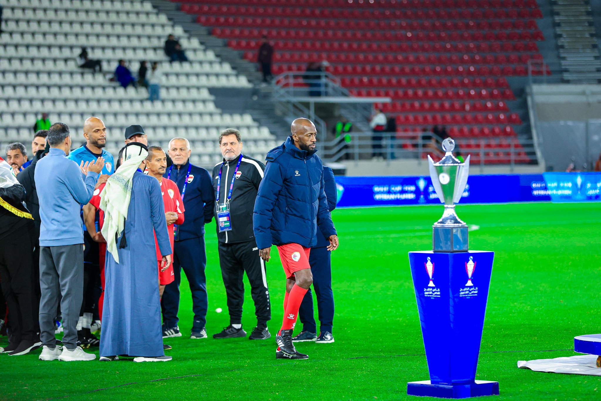 قدامى 'الأحمر ' يخسرون نهائي كأس الخليج بركلات الترجيح أمام المنتخب العراقي