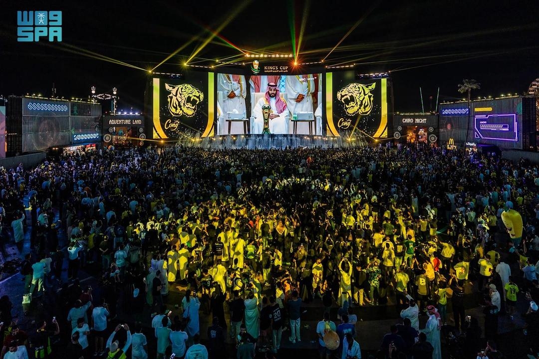 'سيتي ووك' بجدة تشهد حضورًا استثنائيًا في نهائي كأس خادم الحرمين الشريفين