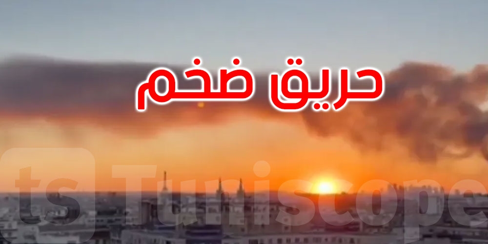 فرنسا: اندلاع حريق ضخم في مركز لفرز النفايات في باريس