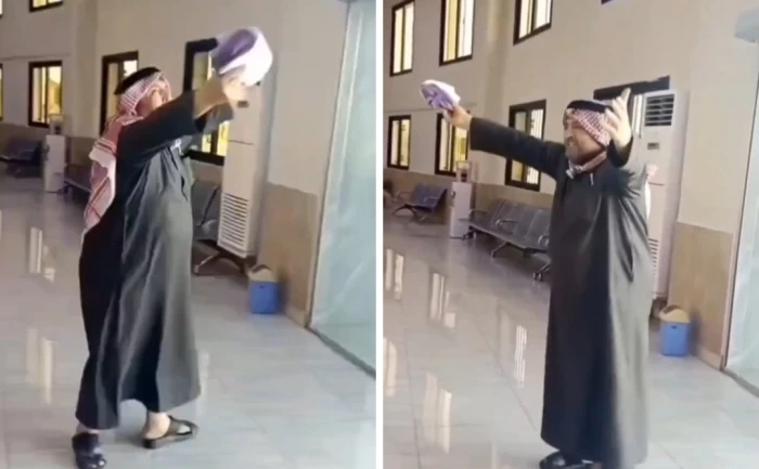 شاهد: ردة فعل مواطن سوري لحظة عودته إلى بلاده بعد سنوات من الاغتراب بسبب نظام الأسد البائد