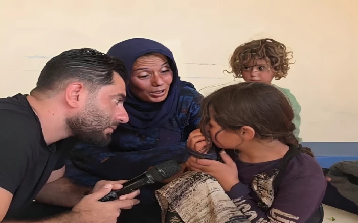 ضربونا بعد أن قالوا "أنتِ بأمانتنا".. بالفيديو: سيدة سورية مع أطفالها تروي تفاصيل تهجيرها من السويداء