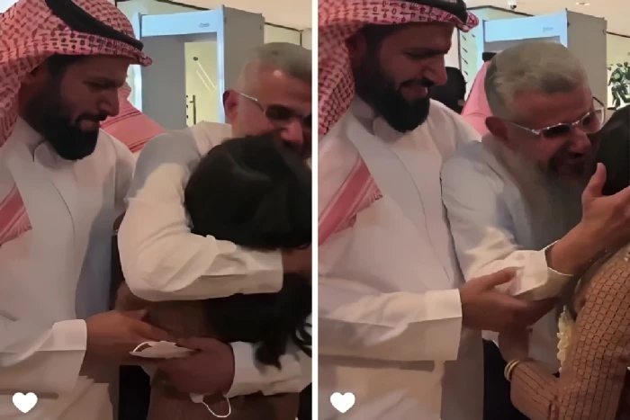 "أطول مني صرتي وأنا أبوك".. فيديو جديد للقاء حميدان التركي مع أحفاده