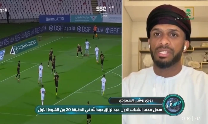 بالفيديو.. الحبسي يكشف توقعه بشأن منافسة حمد الله على لقب الهداف التاريخي للدوري السعودي