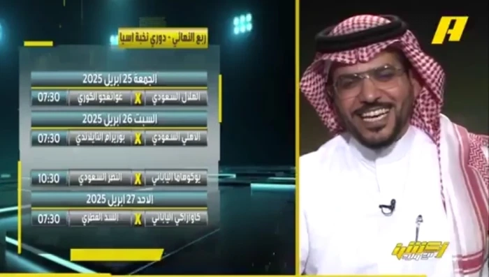بالفيديو.. الداود يكشف عن توقعه لمباراة الهلال وغوانغجو في ربع نهائي آسيا للنخبة