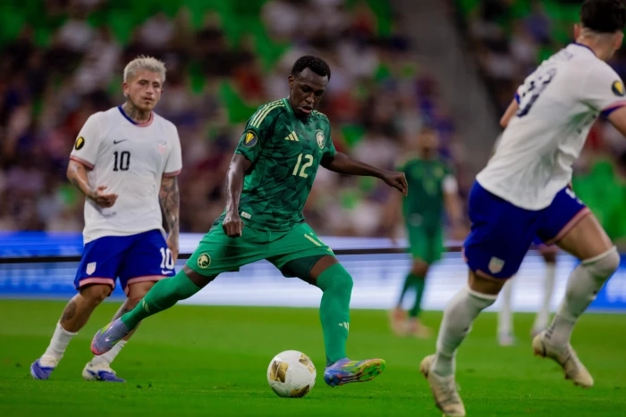 منتخب السعودية يتعادل سلبيا مع منتخب أمريكا في الشوط الأول