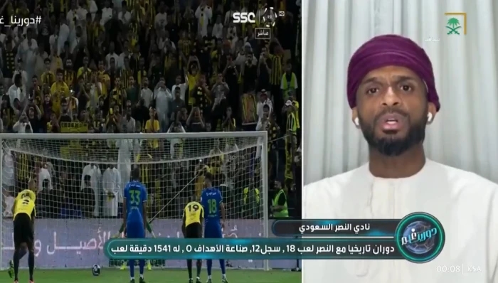 بالفيديو.. علي الحبسي: لا أتمنى استمرار نواف العقيدي مع النصر حتى لو لعب أساسيًا