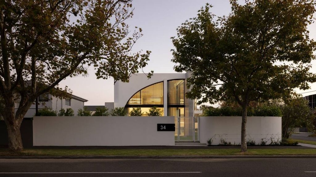 This architecturally-designed home comes with its own wellness retreat