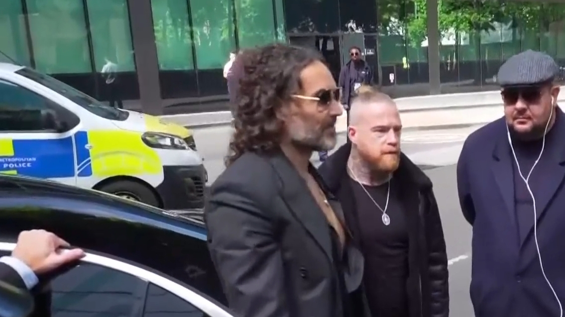 Russell Brand pleads not guilty to historic sex offences