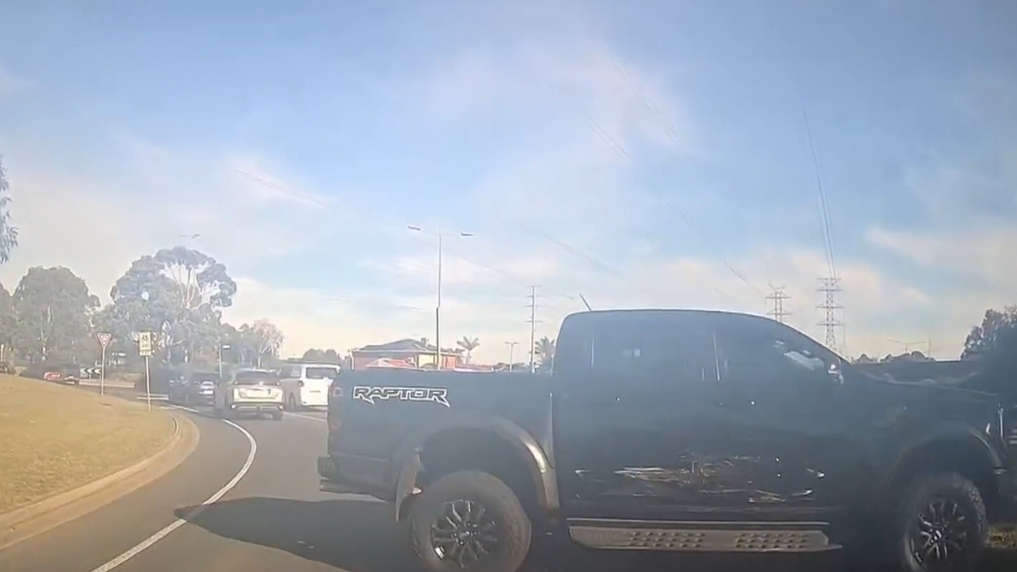 Shocking road rage incident caught on dashcam