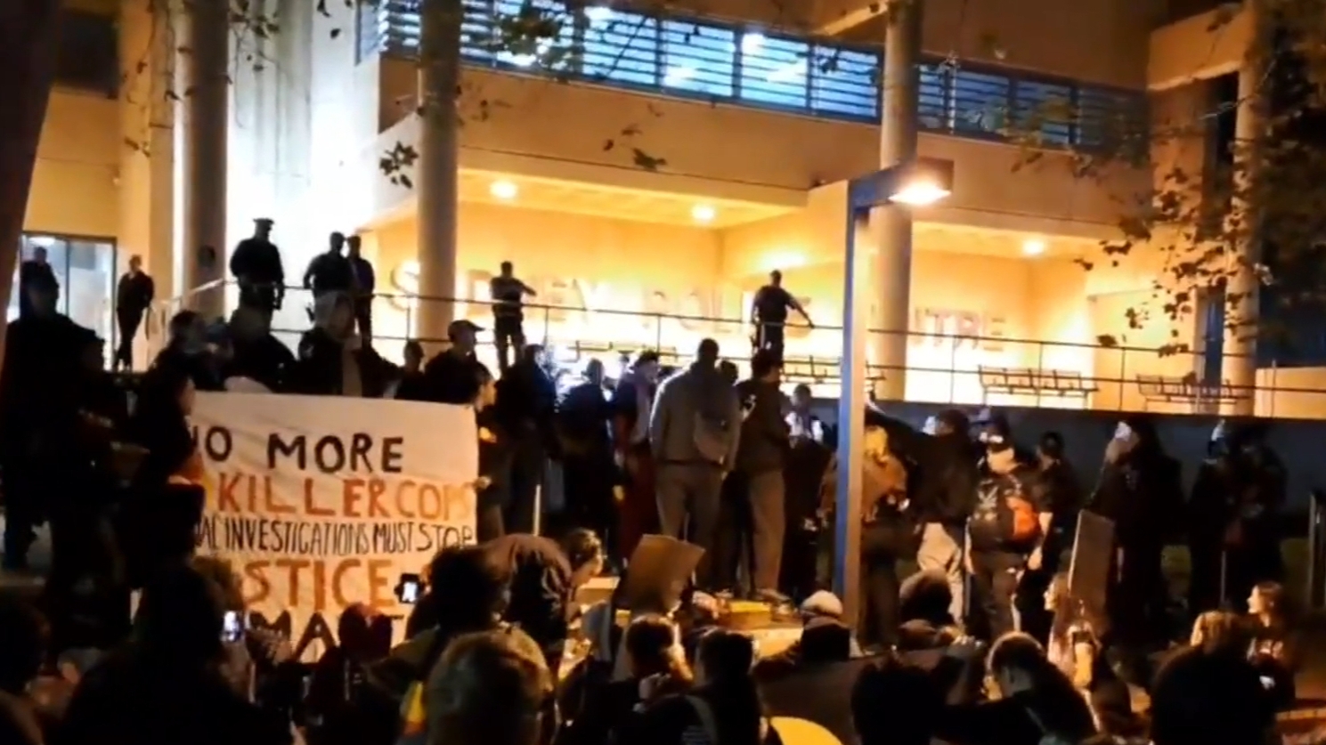 Protests over Indigenous man's police custody death in supermarket