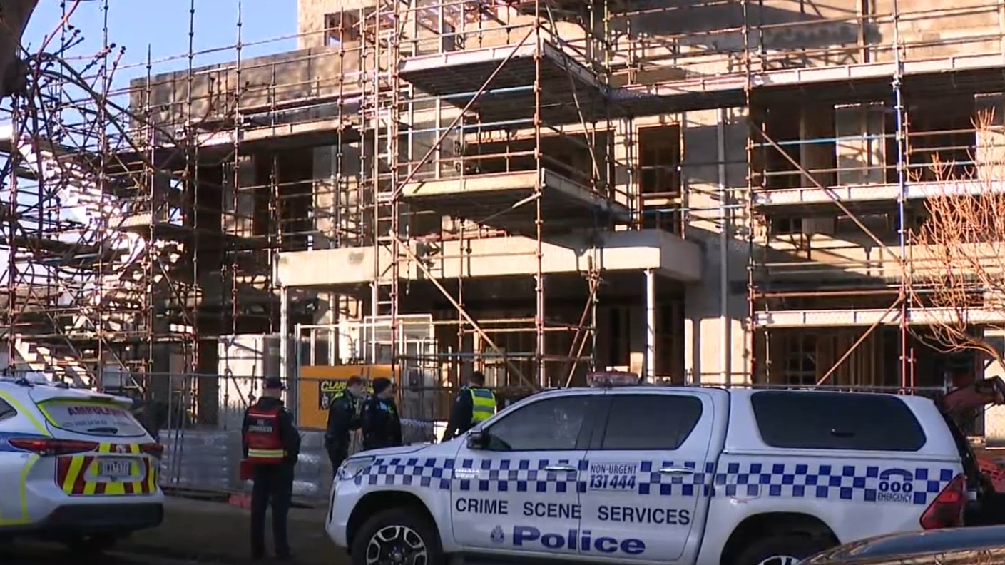 Worker impaled by timber post on construction site