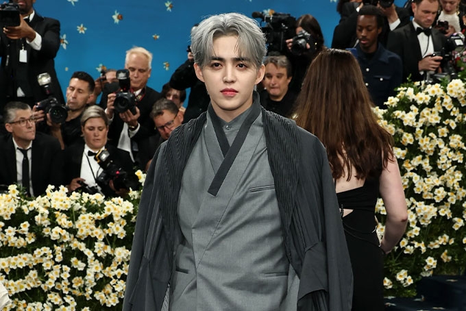 S.Coups makes his Met Gala 2025 debut, all done up in Boss