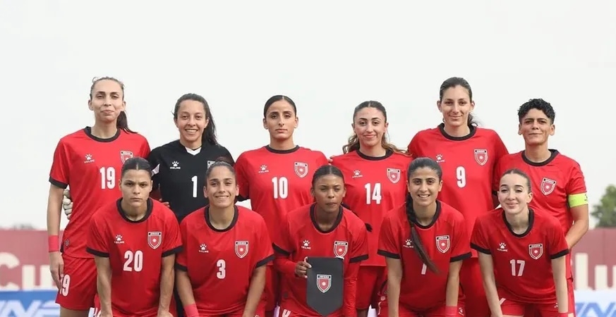 منتخب السيدات في المجموعة الأولى بتصفيات كأس آسيا