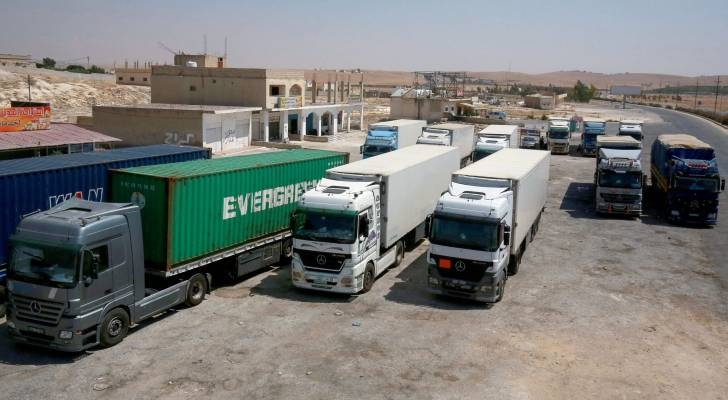 نقابة التخليص: حركة عبور قوية للشاحنات عبر مركز حدود جابر