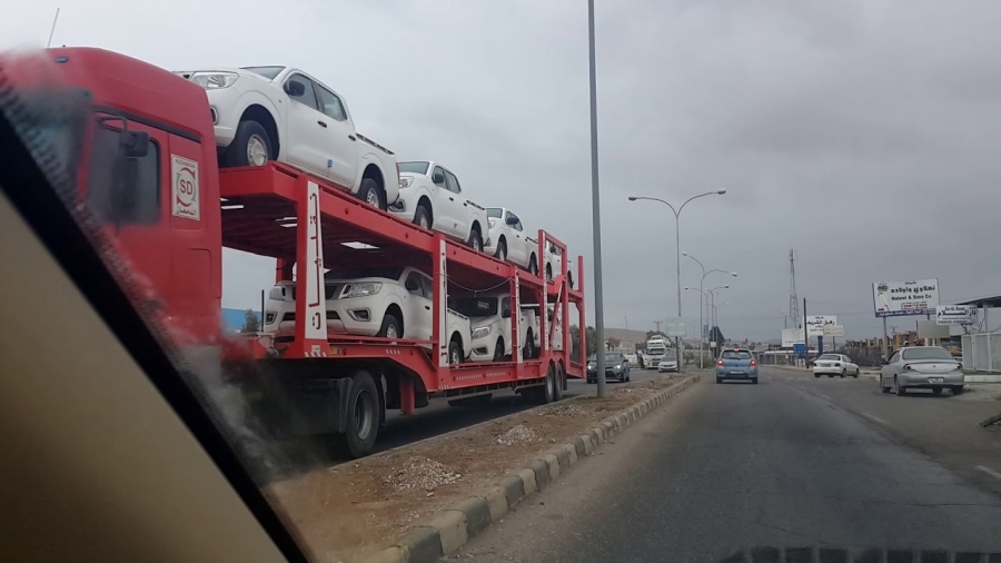 إعادة تصدير 4578 مركبة إلى سوريا خلال 3 أشهر