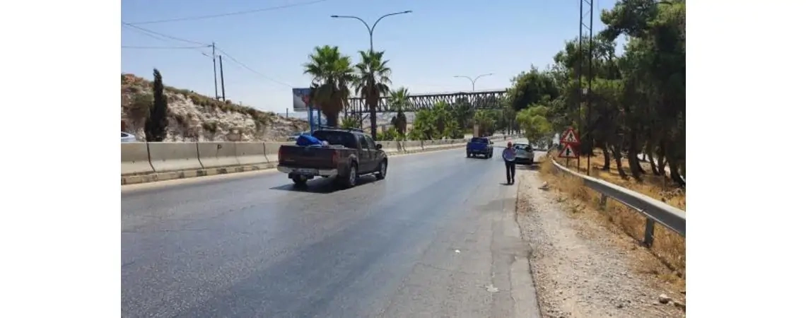 اطلاق مشروع لتحسين الحركة المرورية على طريق عمان-السلط