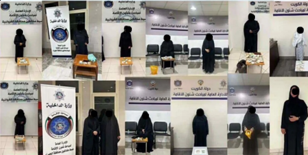 الأمن الكويتي: ضبط 7 متسولات يحملن الجنسية الأردنية
