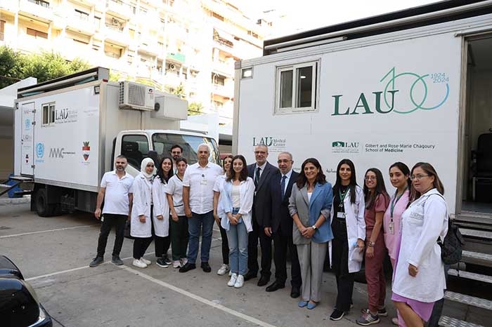 LAU Mobile Clinics Emergency Relief Missions: Bringing Vital Care to Lebanon's Displaced Communities