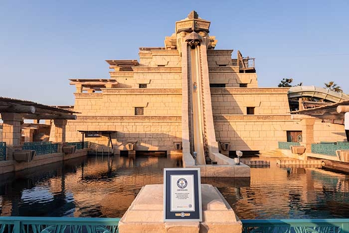 AQUAVENTURE WORLD OFFICIALLY BREAKS GUINNESS WORLD RECORDS™ TITLE