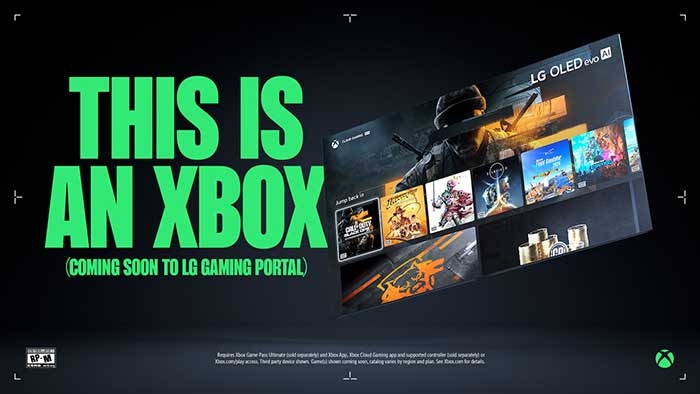 LG AND XBOX PARTNER TO EXPAND CLOUD GAMING EXPERIENCE ON LG SMART TVS