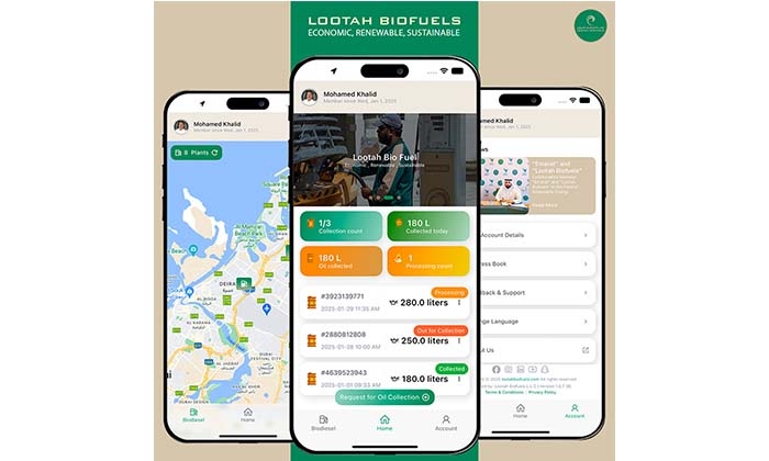 Lootah Biofuels Launches Smart App to Expand UCO Collection Network in Converting Waste into Clean Energy