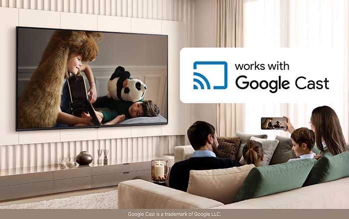 LG SHOWCASES ITS GOOGLE CAST HOTEL TVS AT ISE 2025