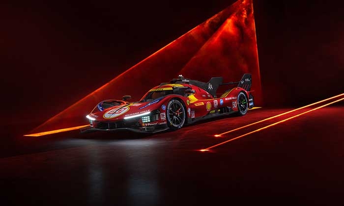 FERRARI UNVEILS 2025 LIVERY OF 499P NUMBERS 50 AND 51