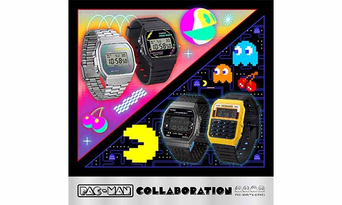 CASIO Celebrates PAC-MAN's 45th Anniversary with Special Edition Watches