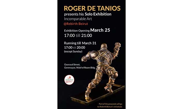 Roger de Tanios Lands in Beirut for the First Time as Part of His World Tour