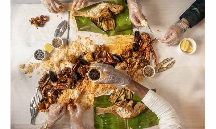 Seafood Streetfood Introduces the Ultimate Filipino Kamayan Feast