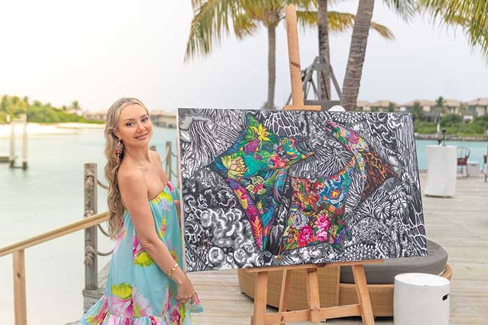 InterContinental Maldives Unveils an Evocative New Artwork 'The Silent Dance' by Kristel Bechara